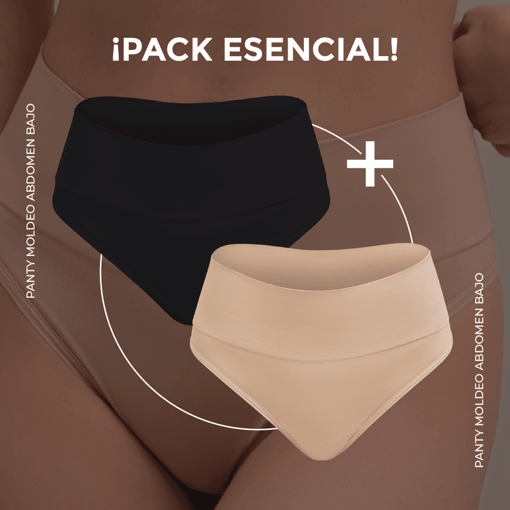 PACKS MARZO 2025-01 Pack x2 panty tipo tanga moldeo abdomen bajo